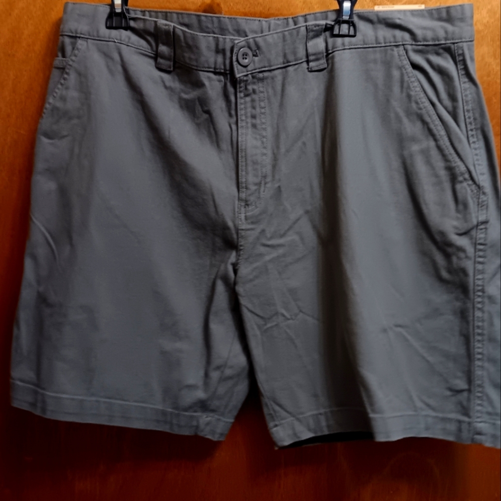 Reel Legends Charcoal Flat Front Shorts